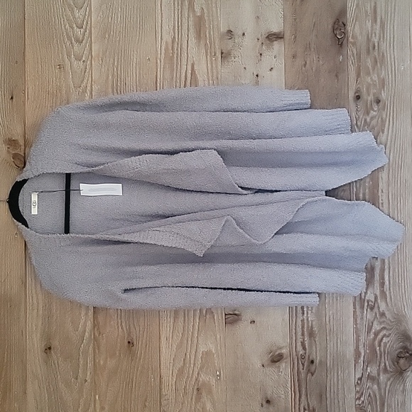 UGG Size XSmall Gray Phoebe Wrap Cardigan NWT - Picture 1 of 8